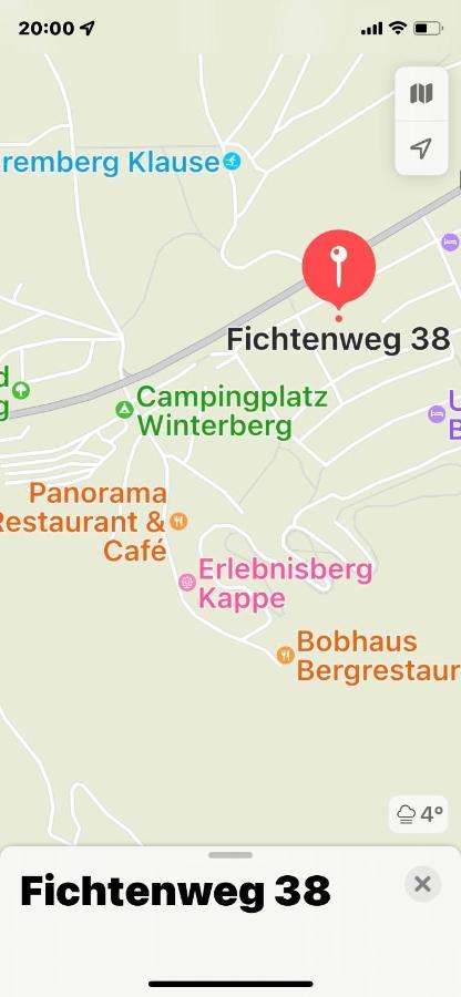 ווינטרברג Appartement An Der Erlebniskappe Mit Fahrradkeller מראה חיצוני תמונה